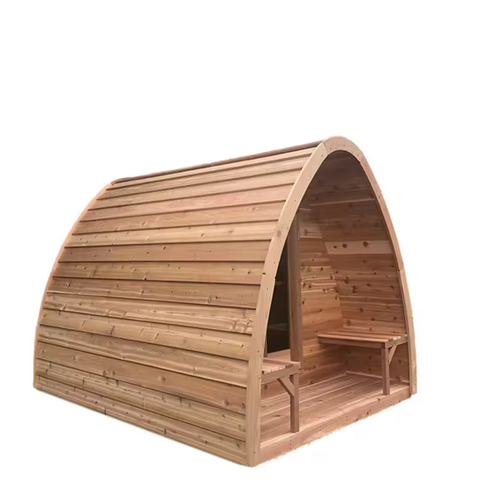 Outdoor Pod (RainDrop) Sauna